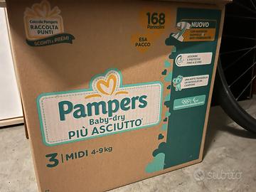 Pannolini pampers baby dry taglia 3