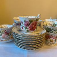 10 Tazze da tea Royal Dalton