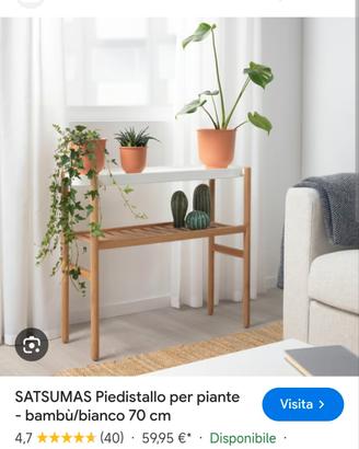 porta vasi Ikea 