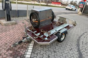 Carrello portamoto/attrezzature sportive