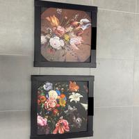 Quadri floreali ARTE NOVA stile '600