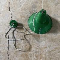 Lampade industriali design vintage verdi