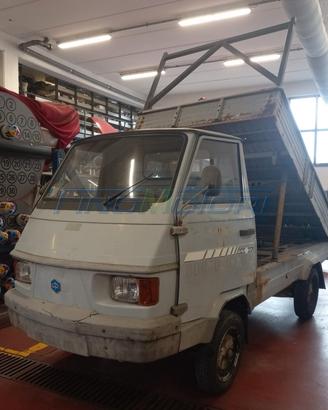 Piaggio Ape poker cassone ribaltabile da restauro