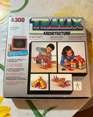 Tralix Architecture A300 gioco costruzioni vintage