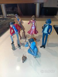 Figure Bandai Lupin III 5 figure perfetta 40th Ann