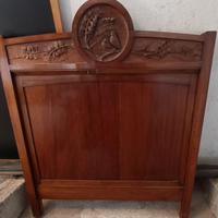 testate letti singoli antiche anni 30 ben tenute 
