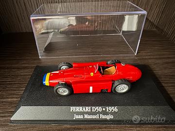 Ferrari D50 del 1956 e Ch pozzi 512 BB