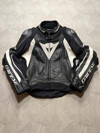 Giacca Moto Pelle Dainese Racing 3 Taglia 48