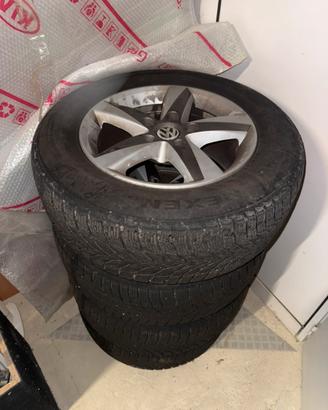 4 Gomme Invernali+Cerchi Originali 17’’ VW Tuareg