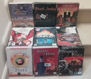 videogiochi big box pc cd rom giochi in scatola