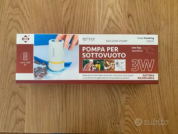 Pompa per sottovuoto portatile