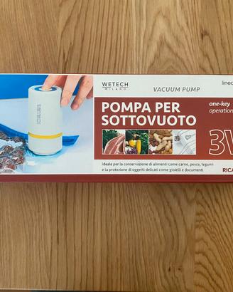 Pompa per sottovuoto portatile