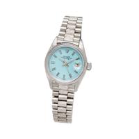 Rolex Date Lady president rare white gold