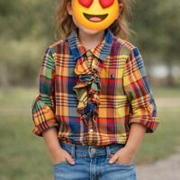 Camicia Ralph Lauren bambina tg 4 anni