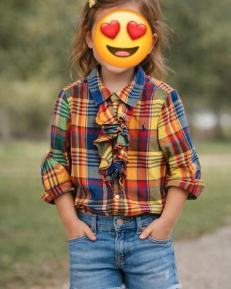 Camicia Ralph Lauren bambina tg 4 anni