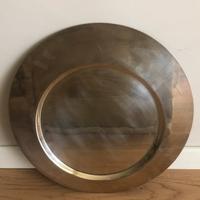 Vassoio Gio ponti per Cleto Munari silver plate