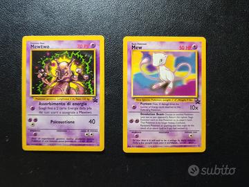 Coppia Mew e Mewtwo - Carte Pokemon Promo