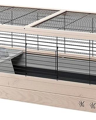 Gabbia per Conigli in legno FSC ARENA 120 FERPLAST