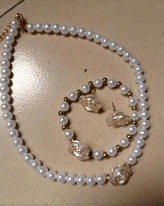 set gioielli 4 pezzi