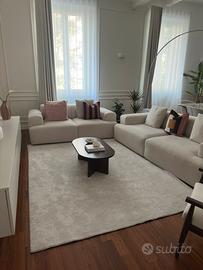 Tappeto per soggiorno morbido a pelo lungo 200x280