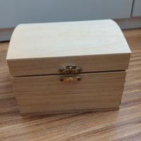 Cofanetto bauletto legno