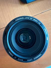 Obiettivo yongnuo 35mm f2 canon