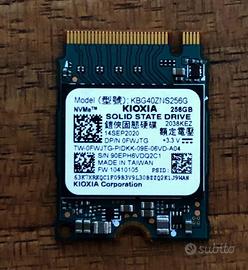 Disco SSD M2 NVMe Kioxia 256 Gb
