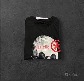 maglia a maniche lunghe con stampa