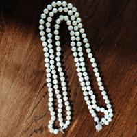 COLLANA PERLE SINTETICHE BIANCHE