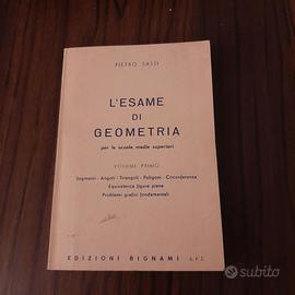 L'esame di geometria per le scuole medie superiori