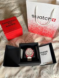 Omega x Swatch Mission To Mars Oroglogio, Nuovo