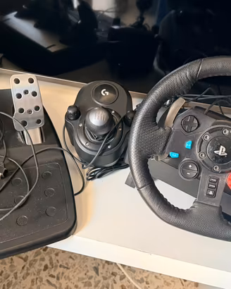Volante cambio pedaliera PS4-5