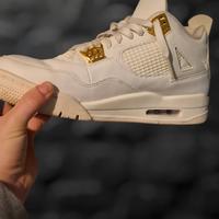 jordan 4 metallic gold