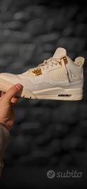 jordan 4 metallic gold