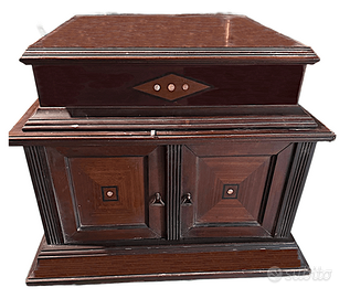 grammofono a manovella funzionante