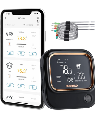 Termometro Barbecue Wi-Fi Bluetooth