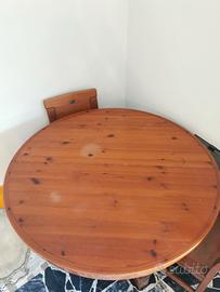 Tavolo in legno  pino di Svezia Berloni