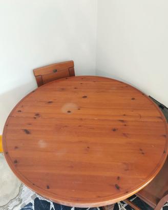 Tavolo in legno  pino di Svezia Berloni