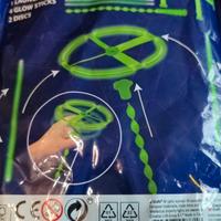 Disco Volante Luminoso Glow Flying Disc frisbee 