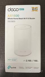 router TP Link Deco 4G+ ax1500 wifi 6  mesh