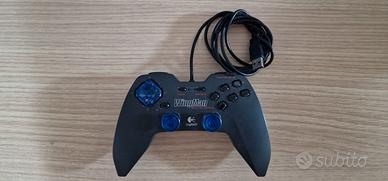 Joypad control. Gaming Logitech Wingman Rumblepad.