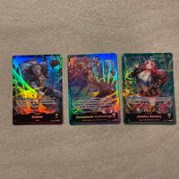 3 Carte One Piece Smoker Doflamingo e Bonney NM