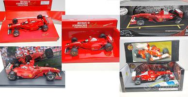 Ferrari M. Schumacher 1/18 ( 5 vers. ) Tanomodels