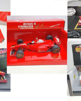 Ferrari M. Schumacher 1/18 ( 5 vers. ) Tanomodels