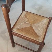 4 sedie in legno