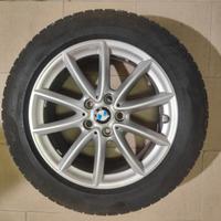 cerchi BMW X1 R17 con gomme Pirelli Sottozero