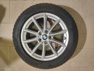 cerchi BMW X1 R17 con gomme Pirelli Sottozero