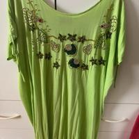 Abito in maglina di cotone, taglia 50