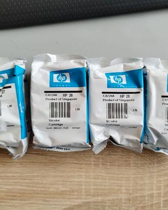 Lotto Cartucce stampante HP 28 (colori) originali