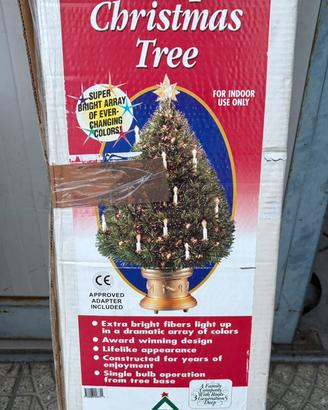 Albero di Natale Fibre Ottiche 120cm